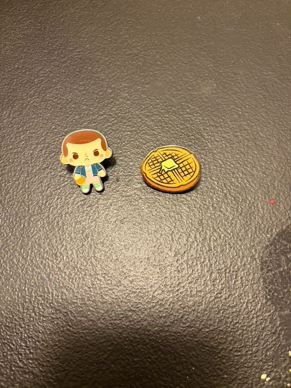 Netflix Stranger Things Eleven and Waffle Pins
